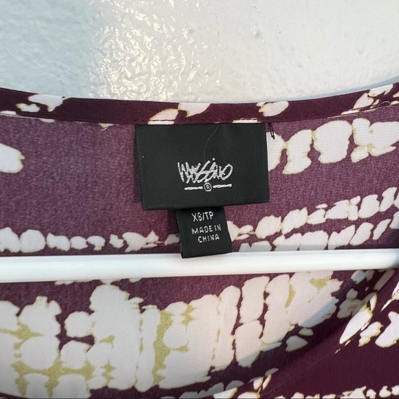 Mossimo Shift Dress Purple White Geometric - Picture 7 of 8